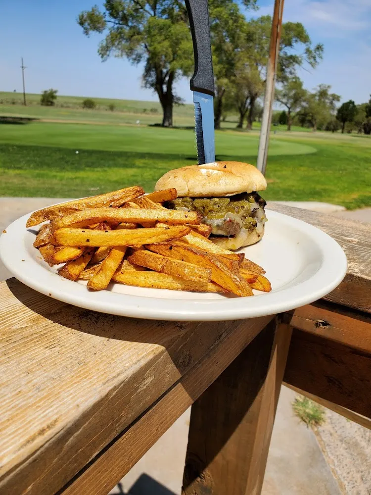 Green Chile Burger